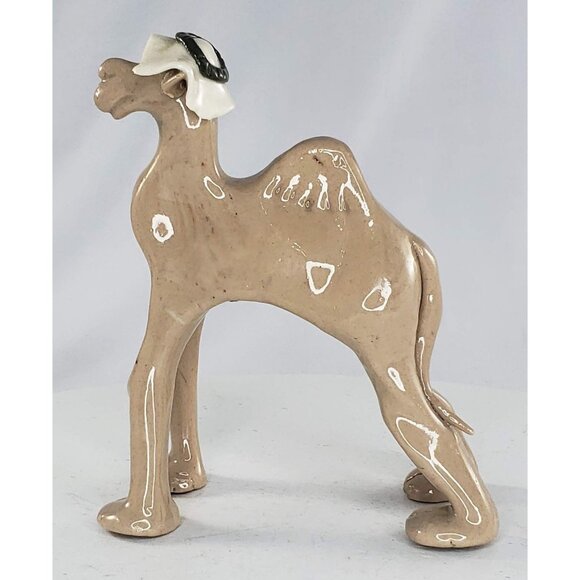 Nativity Camel Wearing Hat Figurine Christmas Animal - Picture 4 of 7